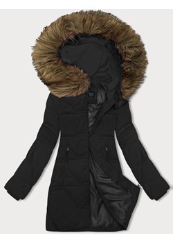 Zimowa kurtka damska z kapturem J Style czarna (16M9099-392) ze sklepu goodlookin.pl w kategorii Kurtki damskie - zdjęcie 188528324
