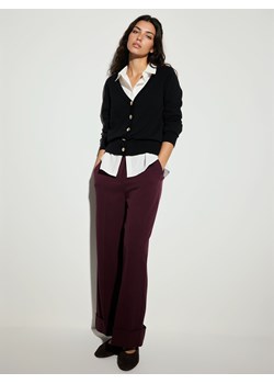 Mohito - Czarny kardigan z ozdobnymi guzikami - czarny ze sklepu Mohito w kategorii Swetry damskie - zdjęcie 188529633