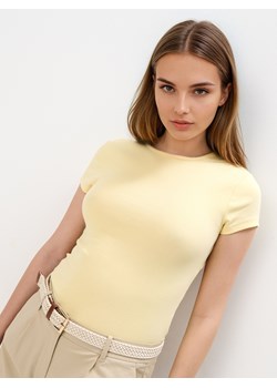 Mohito - Bluzka z odkrytymi plecami - żółty ze sklepu Mohito w kategorii Bluzki damskie - zdjęcie 188530470