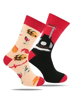 Skarpetki Bawełniane - Tematyczne - Motyw Wina SKEMACSHSTR0159wino ze sklepu JegoSzafa.pl w kategorii Skarpetki męskie - zdjęcie 188531481