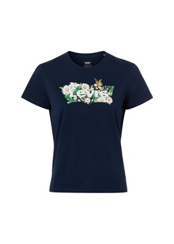 Levi's T-shirt damski Kobiety Bawełna granatowy nadruk ze sklepu vangraaf w kategorii Bluzki damskie - zdjęcie 188531574