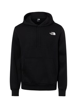 The North Face Męski sweter z kapturem Mężczyźni czarny jednolity ze sklepu vangraaf w kategorii Bluzy męskie - zdjęcie 188531591