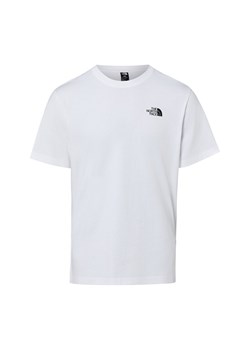 The North Face Koszulka męska Mężczyźni Bawełna (100%) biały jednolity ze sklepu vangraaf w kategorii T-shirty męskie - zdjęcie 188531644