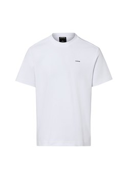 G-Star RAW Koszulka męska Mężczyźni Bawełna (100%) biały jednolity ze sklepu vangraaf w kategorii T-shirty męskie - zdjęcie 188531690