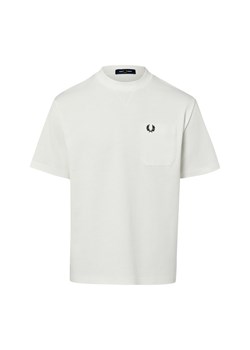 Fred Perry Koszulka męska Mężczyźni Dżersej czarny jednolity ze sklepu vangraaf w kategorii T-shirty męskie - zdjęcie 188531700