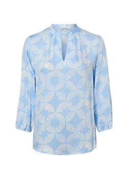 More & More Bluzka damska tunika Kobiety wiskoza (100%) jasnoniebieski wzorzysty ze sklepu vangraaf w kategorii Bluzki damskie - zdjęcie 188531724