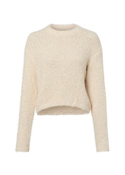 Noisy May Damski sweter z dzianiny - NMSassy Kobiety beżowy jednolity ze sklepu vangraaf w kategorii Swetry damskie - zdjęcie 188531764