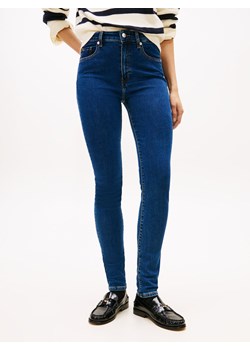 Tommy Hilfiger Dżinsy skinny - Como Kobiety Bawełna denim jednolity ze sklepu vangraaf w kategorii Jeansy damskie - zdjęcie 188531781