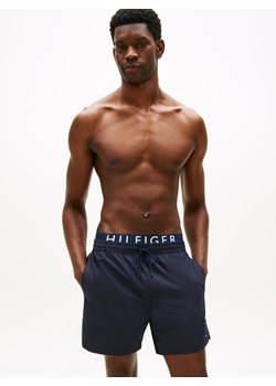 Tommy Hilfiger Męskie kąpielówki Mężczyźni granatowy jednolity ze sklepu vangraaf w kategorii Kąpielówki - zdjęcie 188531782
