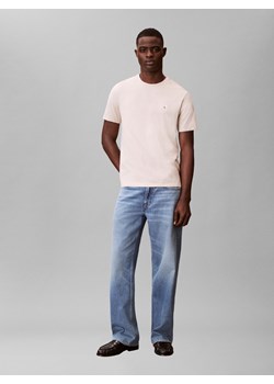 Calvin Klein Jeans Koszulka męska Mężczyźni Bawełna beżowy jednolity ze sklepu vangraaf w kategorii T-shirty męskie - zdjęcie 188531843