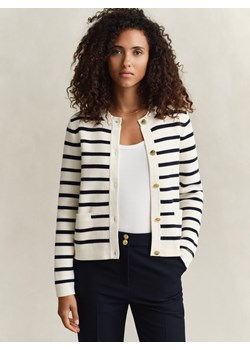 Gant Kardigan damski Kobiety Bawełna (100%) écru w paski ze sklepu vangraaf w kategorii Swetry damskie - zdjęcie 188531851