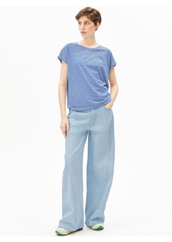 ARMEDANGELS Koszulka damska - Slub Kobiety Bawełna (100%) niebieski w paski ze sklepu vangraaf w kategorii Bluzki damskie - zdjęcie 188531870