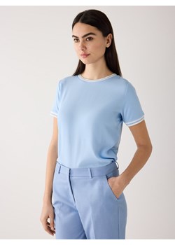 More & More Koszulka damska Kobiety jasnoniebieski jednolity ze sklepu vangraaf w kategorii Bluzki damskie - zdjęcie 188531890