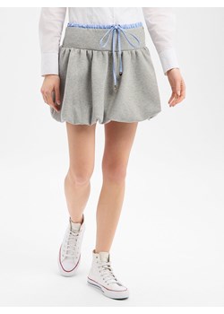 Liu Jo Collection Damska spódnica mini Kobiety Materiał dresowy jasny szary marmurkowy ze sklepu vangraaf w kategorii Spódnice - zdjęcie 188531932