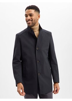 Cinque Płaszcz - CIScore Mężczyźni granatowy jednolity ze sklepu vangraaf w kategorii Płaszcze męskie - zdjęcie 188531942