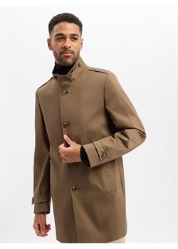 Cinque Płaszcz - CIScale Mężczyźni taupe jednolity ze sklepu vangraaf w kategorii Płaszcze męskie - zdjęcie 188531943