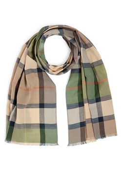 Nils Sundström Szalik męski Mężczyźni Bawełna (100%) trzcinowy w kratkę ze sklepu vangraaf w kategorii Szaliki męskie - zdjęcie 188531950