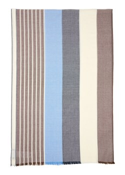 Nils Sundström Szalik męski Mężczyźni Bawełna (100%) jasnoniebieski w paski ze sklepu vangraaf w kategorii Szaliki męskie - zdjęcie 188531951