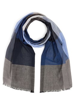 Nils Sundström Szalik męski Mężczyźni Bawełna (100%) niebieski w paski ze sklepu vangraaf w kategorii Szaliki męskie - zdjęcie 188531952