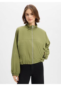 More & More Kurtka damska Kobiety Sztuczne włókno groszkowy jednolity ze sklepu vangraaf w kategorii Kurtki damskie - zdjęcie 188531973