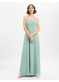 Marie Lund Damska sukienka wieczorowa Kobiety Sztuczne włókno seledynowy jednolity ze sklepu vangraaf w kategorii Sukienki - zdjęcie 188531991