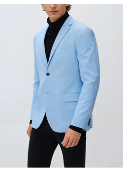 Reserved - Marynarka slim fit - niebieski ze sklepu Reserved w kategorii Marynarki męskie - zdjęcie 188534801