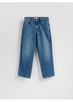 Reserved - Jeansy straight - niebieski ze sklepu Reserved w kategorii Jeansy damskie - zdjęcie 188535374