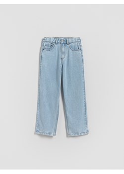 Reserved - Jeansy straight - niebieski ze sklepu Reserved w kategorii Spodnie chłopięce - zdjęcie 188536453