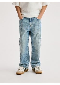 Reserved - Jeansy baggy - niebieski ze sklepu Reserved w kategorii Spodnie chłopięce - zdjęcie 188536512