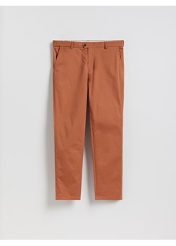 Reserved - Spodnie chino slim fit - karminowy ze sklepu Reserved w kategorii Spodnie męskie - zdjęcie 188537334