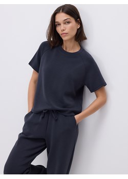 Reserved - T-shirt z modalem - ciemnoszary ze sklepu Reserved w kategorii Bluzki damskie - zdjęcie 188537430