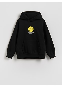 Reserved - Bluza SmileyWorld® - czarny ze sklepu Reserved w kategorii Bluzy chłopięce - zdjęcie 188537770