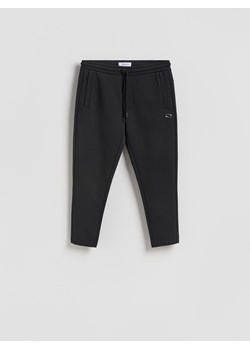 Reserved - Spodnie dresowe slim - czarny ze sklepu Reserved w kategorii Spodnie męskie - zdjęcie 188537793