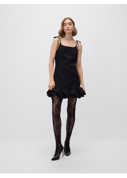 Reserved - Koronkowe rajstopy - czarny ze sklepu Reserved w kategorii Rajstopy - zdjęcie 188537831