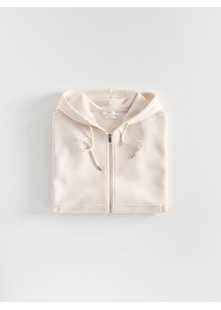 Reserved - Oversizowa bluza - beżowy ze sklepu Reserved w kategorii Bluzy damskie - zdjęcie 188537872