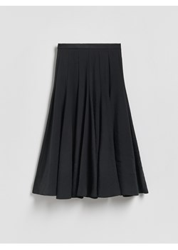 Reserved - Spódnica z modalem - czarny ze sklepu Reserved w kategorii Spódnice - zdjęcie 188538180