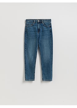 Reserved - Jeansy mom fit - granatowy ze sklepu Reserved w kategorii Jeansy damskie - zdjęcie 188538241