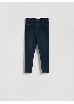 Reserved - Jeansy slim - granatowy ze sklepu Reserved w kategorii Jeansy damskie - zdjęcie 188538472
