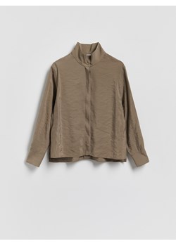 Reserved - Koszula z modalem - szary ze sklepu Reserved w kategorii Bluzki damskie - zdjęcie 188539093