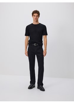 Reserved - Jeansy straight fit - czarny ze sklepu Reserved w kategorii Jeansy męskie - zdjęcie 188539674