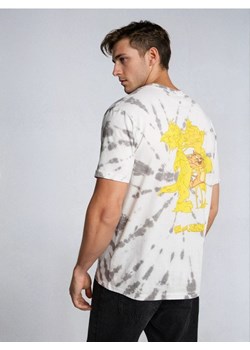 Sinsay - Bawełniana koszulka z nadrukiem na plecach Tom and Jerry - wielobarwny ze sklepu Sinsay w kategorii T-shirty męskie - zdjęcie 188542523