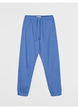 Sinsay - Dresowe spodnie jogger terry - niebieski ze sklepu Sinsay w kategorii Spodnie damskie - zdjęcie 188542823