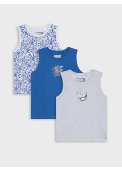 Sinsay - Podkoszulki 3 pack Spider-Man - biały ze sklepu Sinsay w kategorii T-shirty chłopięce - zdjęcie 188542900