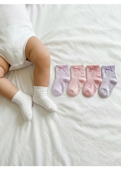 Sinsay - Skarpetki z ozdobną kokardą 5 pack - wielobarwny ze sklepu Sinsay w kategorii Skarpetki dziecięce - zdjęcie 188542940