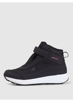 Dziewczęce buty zimowe śniegowce 4F 4FJRAW25FSBSF037 - czarne ze sklepu Sportstylestory.com w kategorii Buty zimowe dziecięce - zdjęcie 188544511
