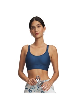 Biustonosz treningowy Under Armour UA Infinity Mid 2.0 Bra - niebieski ze sklepu Sportstylestory.com w kategorii Biustonosze - zdjęcie 188544983