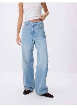 Reserved - Jeansy wide leg - niebieski ze sklepu Reserved w kategorii Jeansy damskie - zdjęcie 188546061