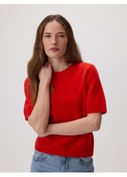 Reserved - Wełniany sweter - czerwony ze sklepu Reserved w kategorii Swetry damskie - zdjęcie 188546253