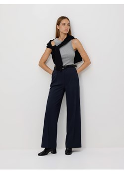 Reserved - Bawełniany top - jasnoszary ze sklepu Reserved w kategorii Bluzki dziewczęce - zdjęcie 188546641