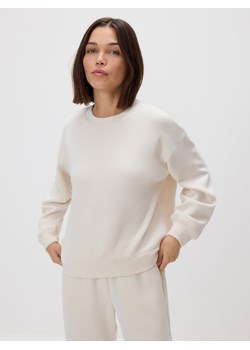 Reserved - Bluza z modalem - beżowy ze sklepu Reserved w kategorii Bluzy damskie - zdjęcie 188546731